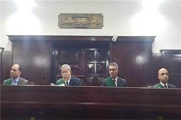 هيئة المحكمة برئاسة المستشار بهاء الدين المري