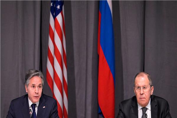  وزير الخارجية الأمريكي أنتوني بلينكين ونظيره الروسي سيرجي لافروف