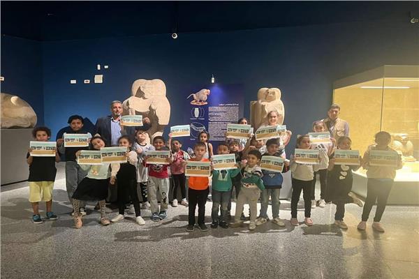 متحف شرم الشيخ ينظم ورشة عمل للاطفال