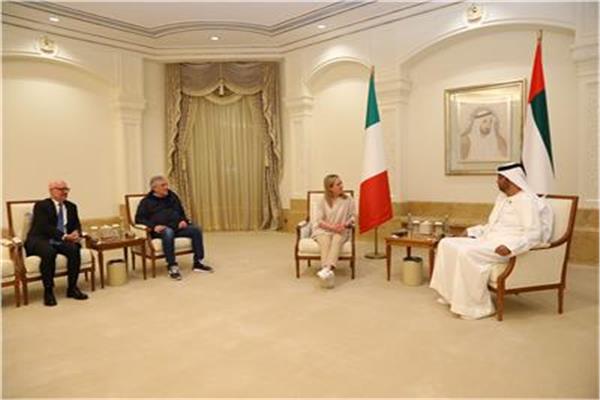 زيارة رئيسة وزراء إيطاليا جورجيا ميلوني لدولة الإمارات