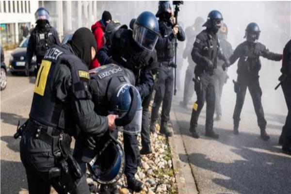  احتجاجات عنيفة فى ألمانيا
