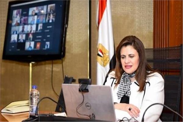  السفيرة سها جندي، وزيرة الهجرة وشؤون المصريين بالخارج