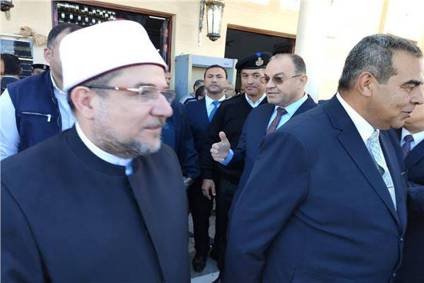 وزير الأوقاف من مسجد الهدى 