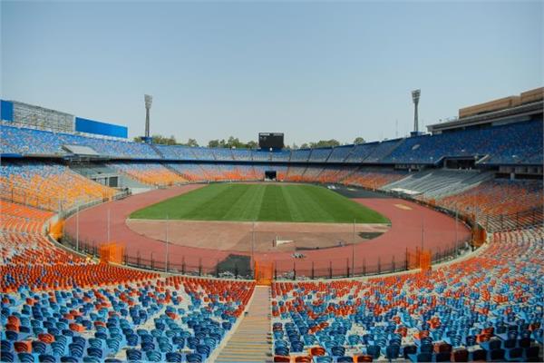 إستاد القاهرة جاهز لاستضافة مباراة الأهلى والهلال السودانى