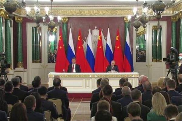 الرئيسان الروسي والصيني: تغييرات سريعة تحدث في العالم