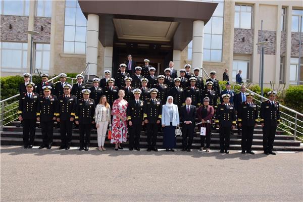  القوات البحرية المصرية ووفد القوات البحرية الأمريكية