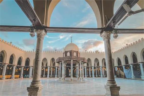 مسجد عمرو بن العاص بدمياط 