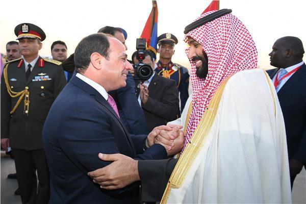 الرئيس السيسي والأمير محمد بن سلمان