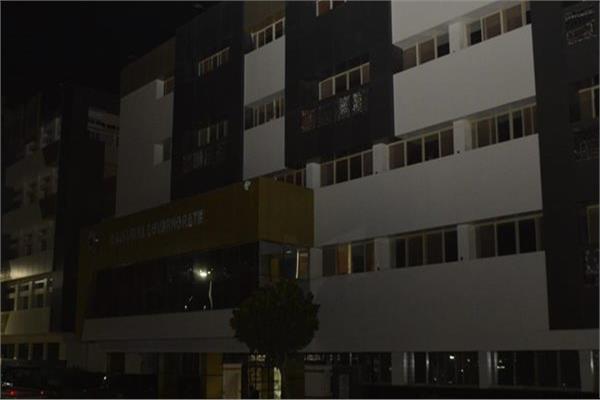 فصل الكهرباء عن أحد المباني الحكومية