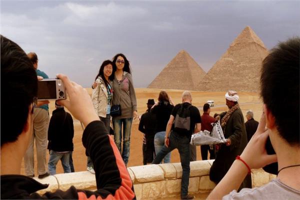 سياحة صينية في مصر 