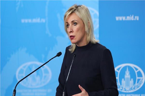 ماريا زاخاروفا المتحدثة الرسمية باسم وزارة الخارجية الروسية