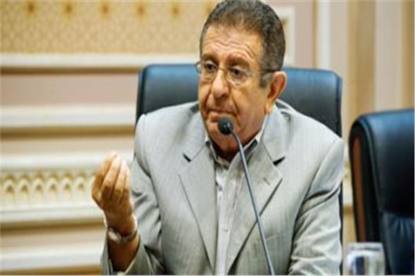  النائب يسري المغازي رئيس لجنة الشؤون العربيه بمجلس النواب