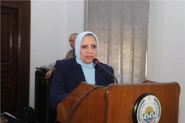 الدكتورة نجلاء بلابل مدير مشروع حصر ومكافحة مرض العفن البني في البطاطس