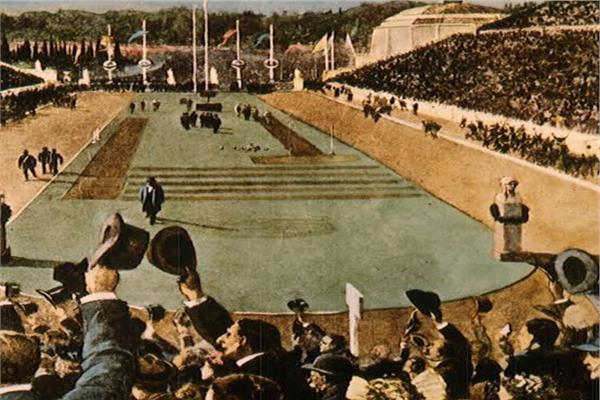  افتتاح أول دورة ألعاب أولمبية في أثينا
