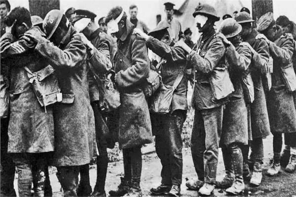 جنود مشاركون في الحرب العالمية الأولي