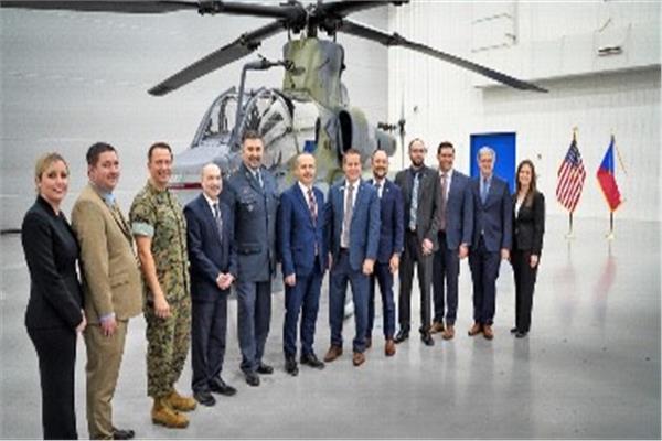 جمهورية التشيك تستقبل أول طائرة هليكوبتر هجومية