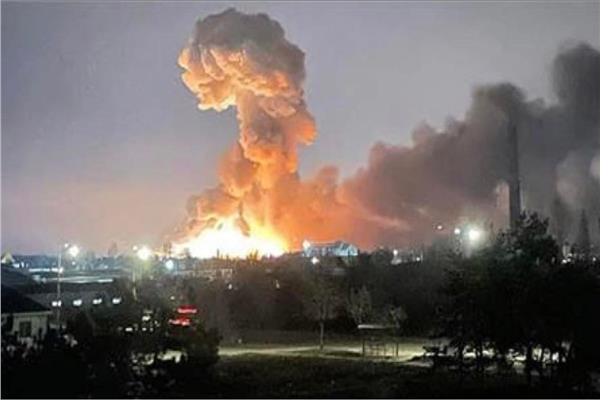 انفجار سابق في كييف