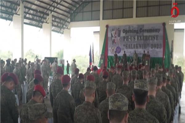أكبر مناورات عسكرية بين أمريكا والفلبين