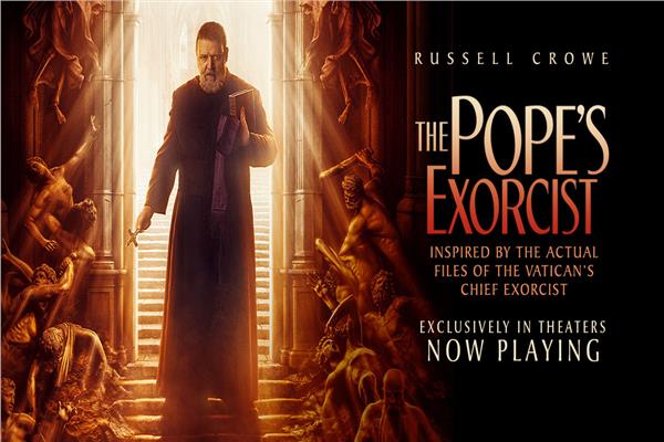  فيلم الرعب الجديد The Pope's Exorcist