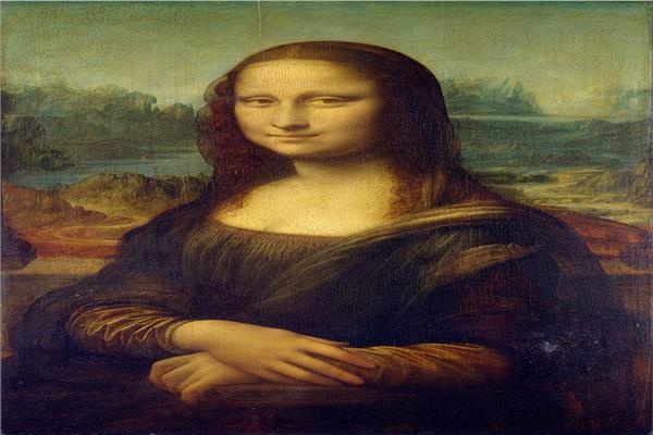 لوحة المناليزا بريشة ليوناردو دافنشي