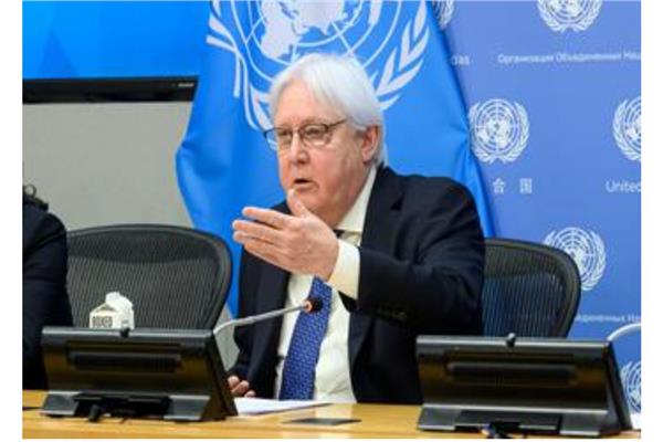 مارتن غريفيثس منسق الأمم المتحدة للإغاثة 