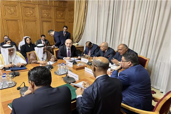 الاجتماع التشاوري المغلق للجامعة العربية على المستوى الوزاري