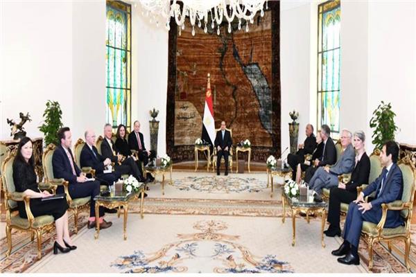 زيارة وفد الكونجرس الأمريكي إلى مصر