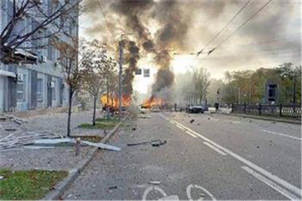 قصف روسي على دونيتسك