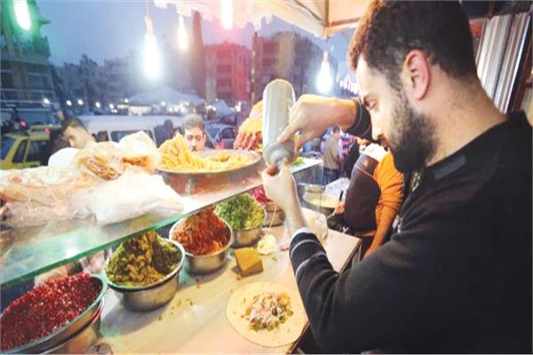 أحد المطاعم السورية التى انتشرت فى مصر مؤخراً