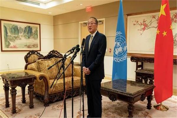 المندوب الصيني الدائم لدى الأمم المتحدة تشانج جون