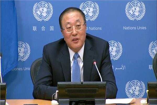 تشانج جون المبعوث الصيني الدائم لدى الأمم المتحدة