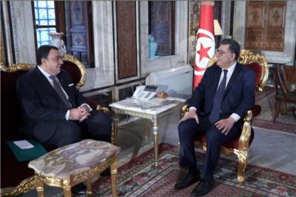 السفير إيهاب فهمي ورئيس مجلس النواب التونسي