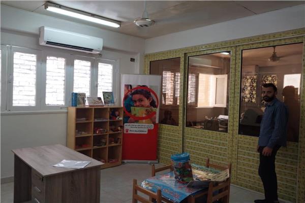 افتتاح غرفة صديقة للأطفال بالوحدة المحلية لمدينتي المنيا وملوي