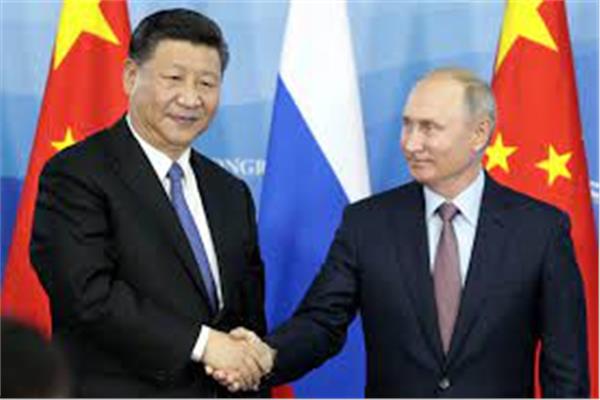 الرئيس الروسي والرئيس الصيني