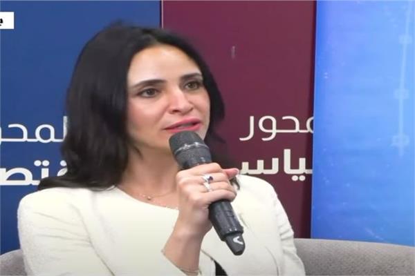 ريم القاضي عضو تنسيقية شباب الأحزاب والسياسيين 