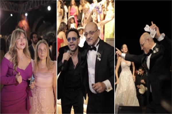 حفل زفاف ابنة المخرج شريف عرفة