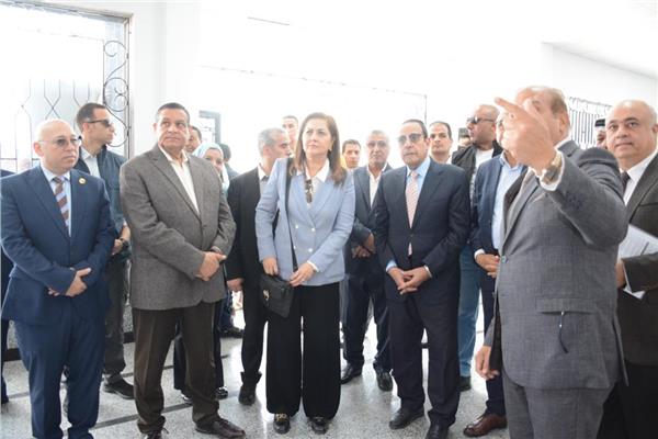 فعاليات إفتتاح المركز التكنولوجي لخدمة المواطنين بمدينة العريش