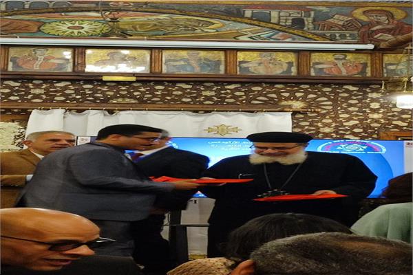 المصريين الأحرار يشارك باحتفالية كنائس زويلة بذكرى دخول المسيح مصر 