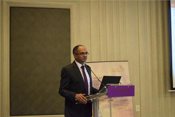  الدكتور سيد إسماعيل نائب وزير الإسكان لشئون البنية الأساسية