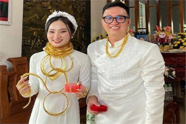 حفل استقبال هدايا الزفاف في فيتنام