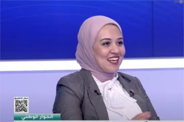 الدكتورة صفاء حسني عضو تنسيقية شباب الأحزاب والسياسيين
