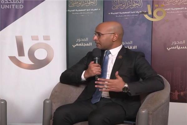النائب علاء مصطفى عضو مجلس الشيوخ عن تنسيقية شباب الأحزاب والسياسيين