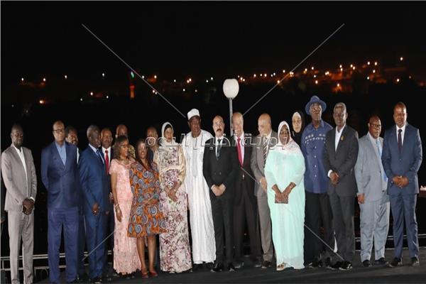محافظ أسوان وسفراء الدول الأفارقة يشهدوا الاحتفال بيوم إفريقيا 