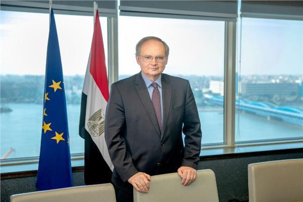 كريستيان بيرجر سفير الاتحاد الاوربي بالقاهرة 