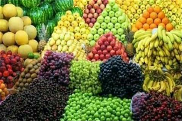 أسعار الفاكهة في سوق العبور - صورة أرشيفية