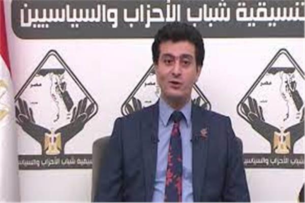 أحمد مبارك عضو تنسيقية شباب الأحزاب والسياسيين