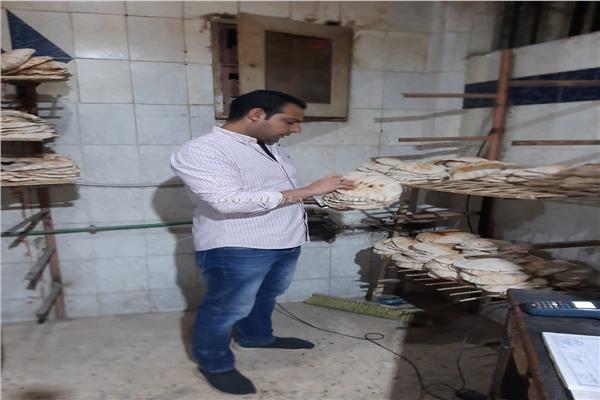 غلق مخبز وتحرير 17 محضر لمخابز مخالفة بالبحيرة 