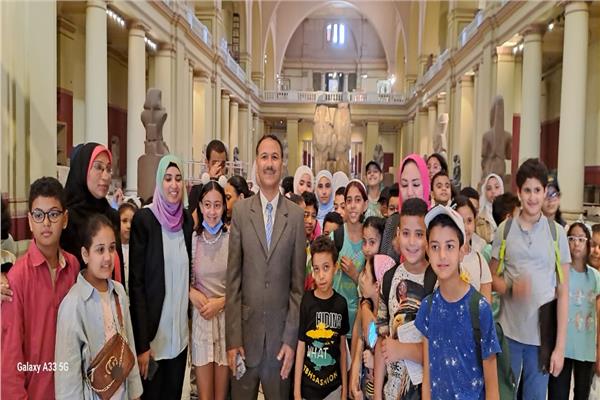 البرامج التعليمية الصيفية للأطفال بالمتحف المصري 