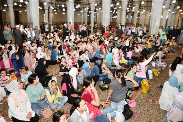 ندوة تثقيفية للأطفال بالمسجد الأحمدي بطنطا