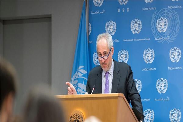 المتحدث باسم الأمين العام للأمم المتحدة ستيفان دوجاريك